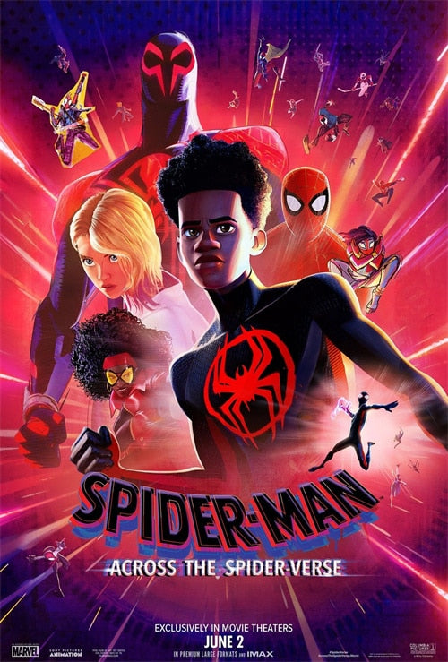 Spider-Man 2 Across The Spider-Verse Movie Poster – Aesthetic Wall Decor