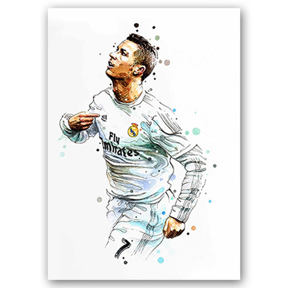 Cristiano Ronaldo, Football Posters