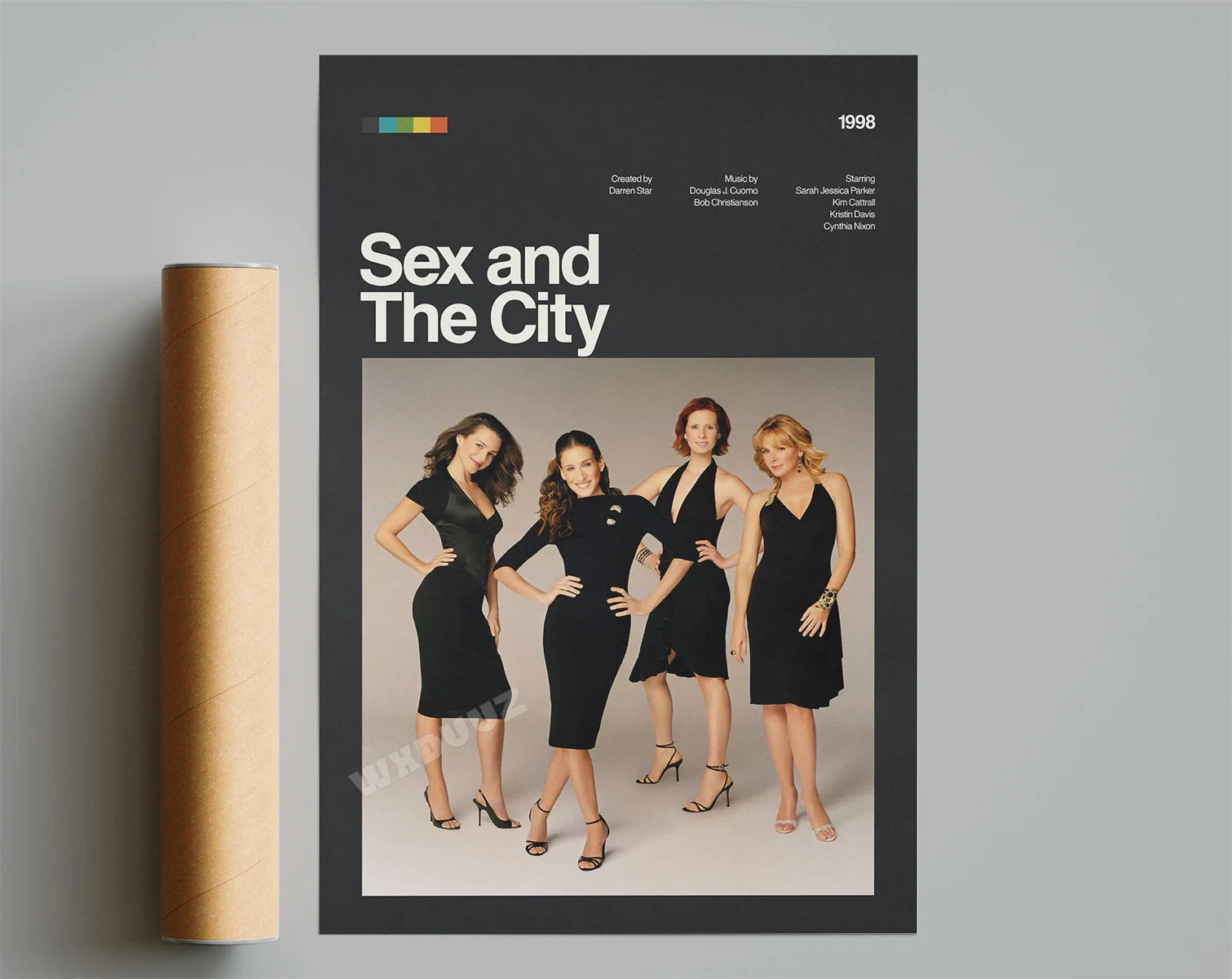 Sex And The City Minimalist TV Show Poster