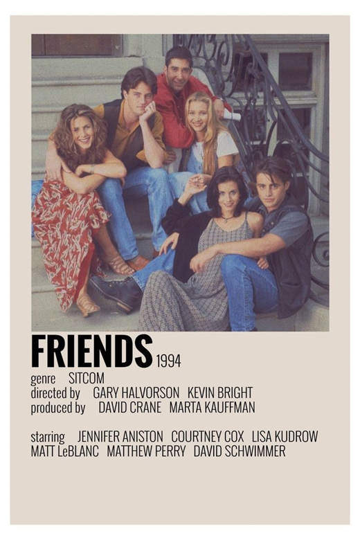 Friends Serial Minimalist Poster Poster