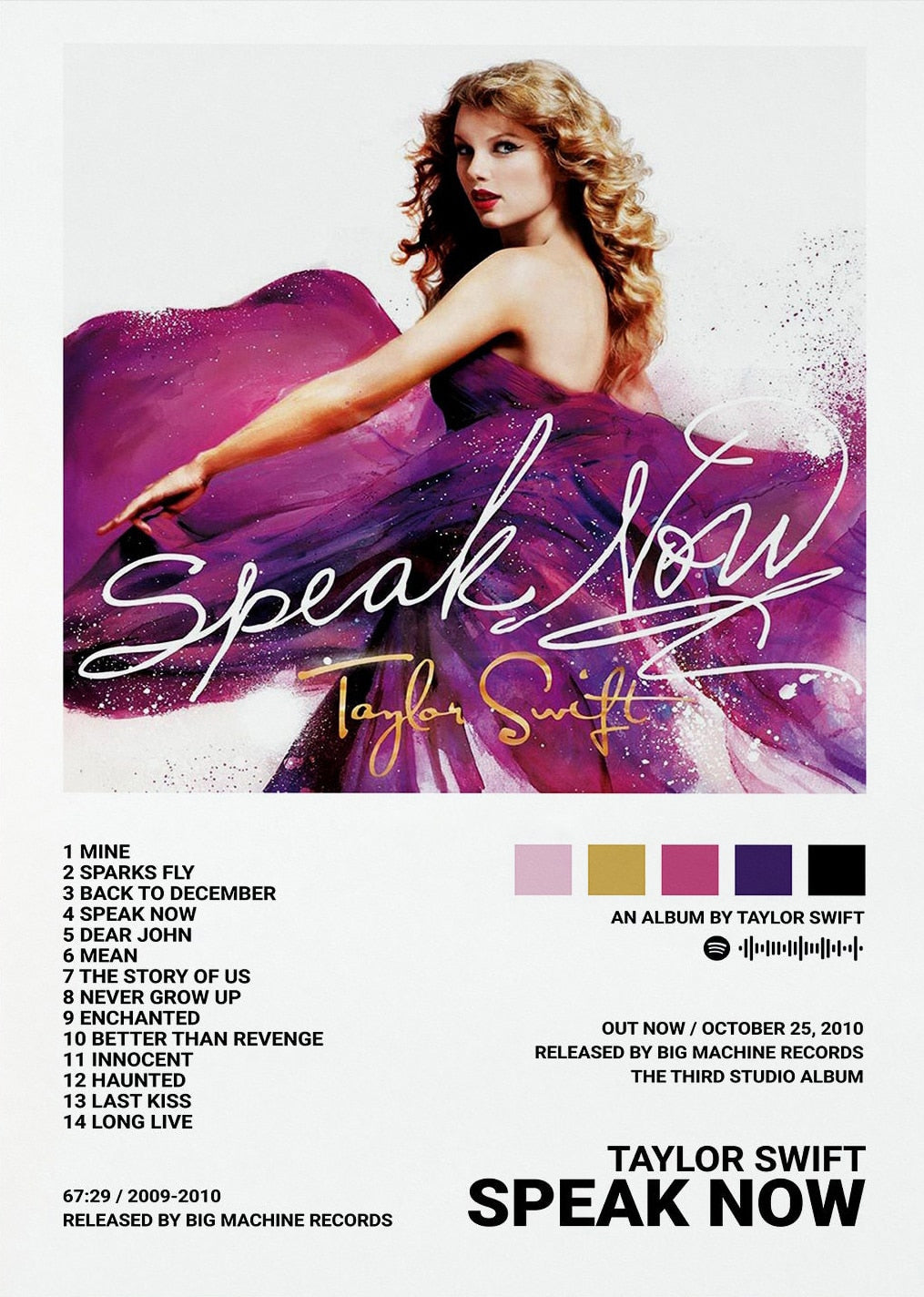 Speak Now' in the style of the Lover album cover by me 💜 : r/TaylorSwift