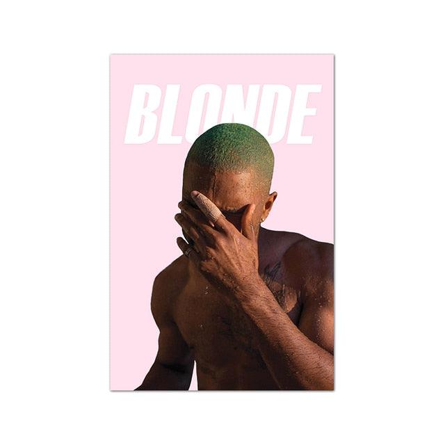 Frank Ocean Album Cover Poster, Blonde Album Poster sold by