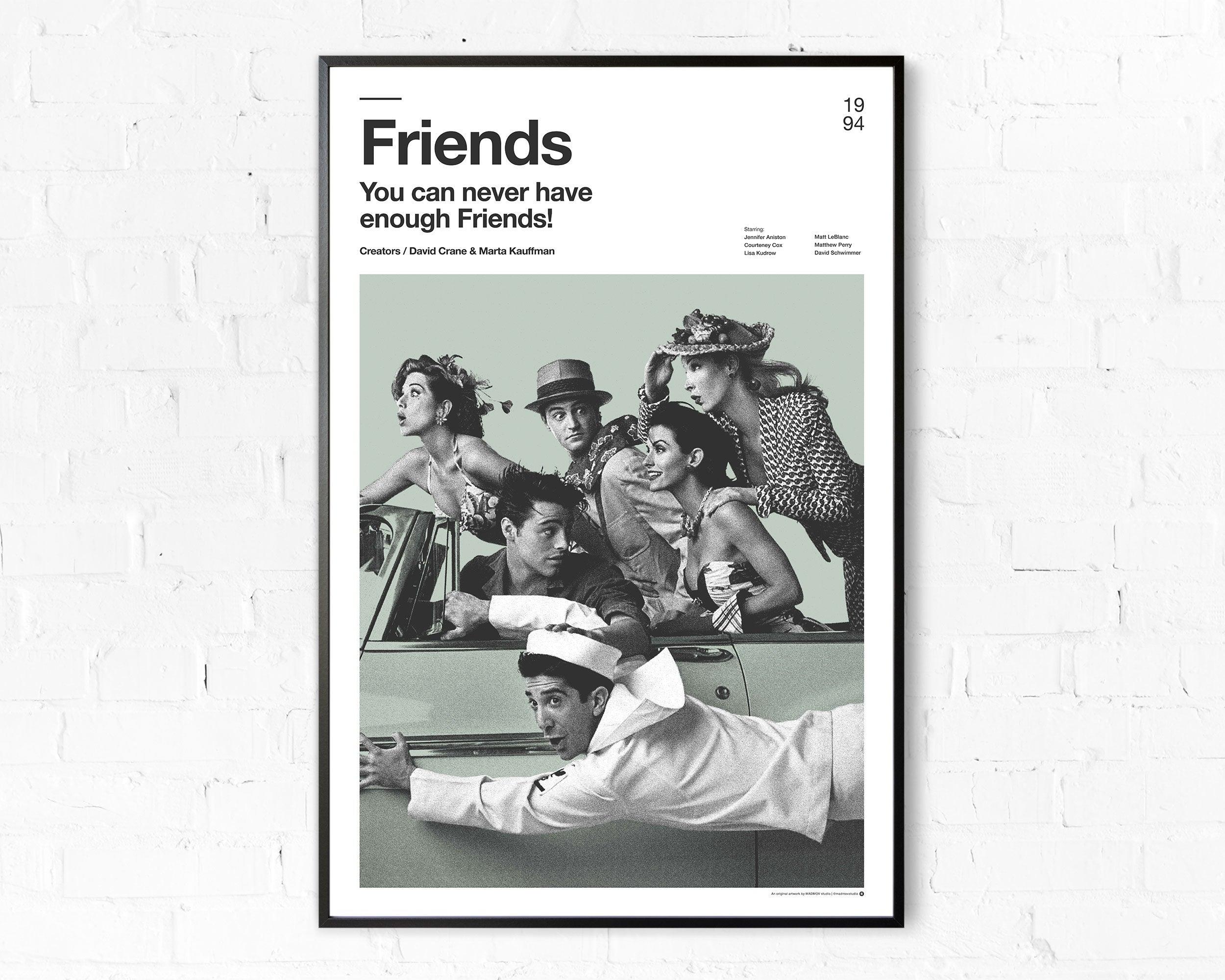 Friends Serial Minimalist Poster Poster