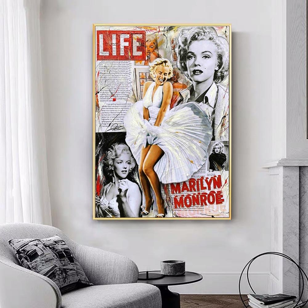 Marilyn Monroe Pop Art Poster