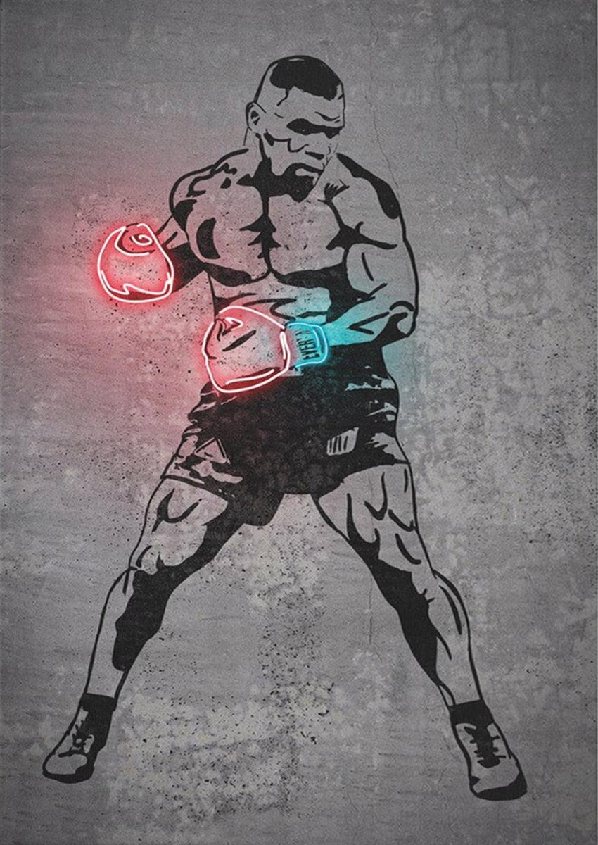 boxing stencil