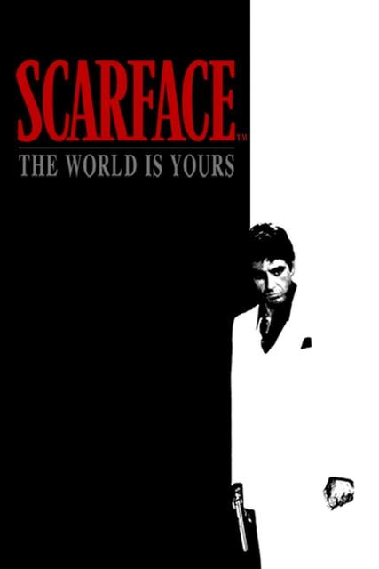 The World Is Yours Scarface Statue Movie Wall Art Poster – Aesthetic Wall  Decor