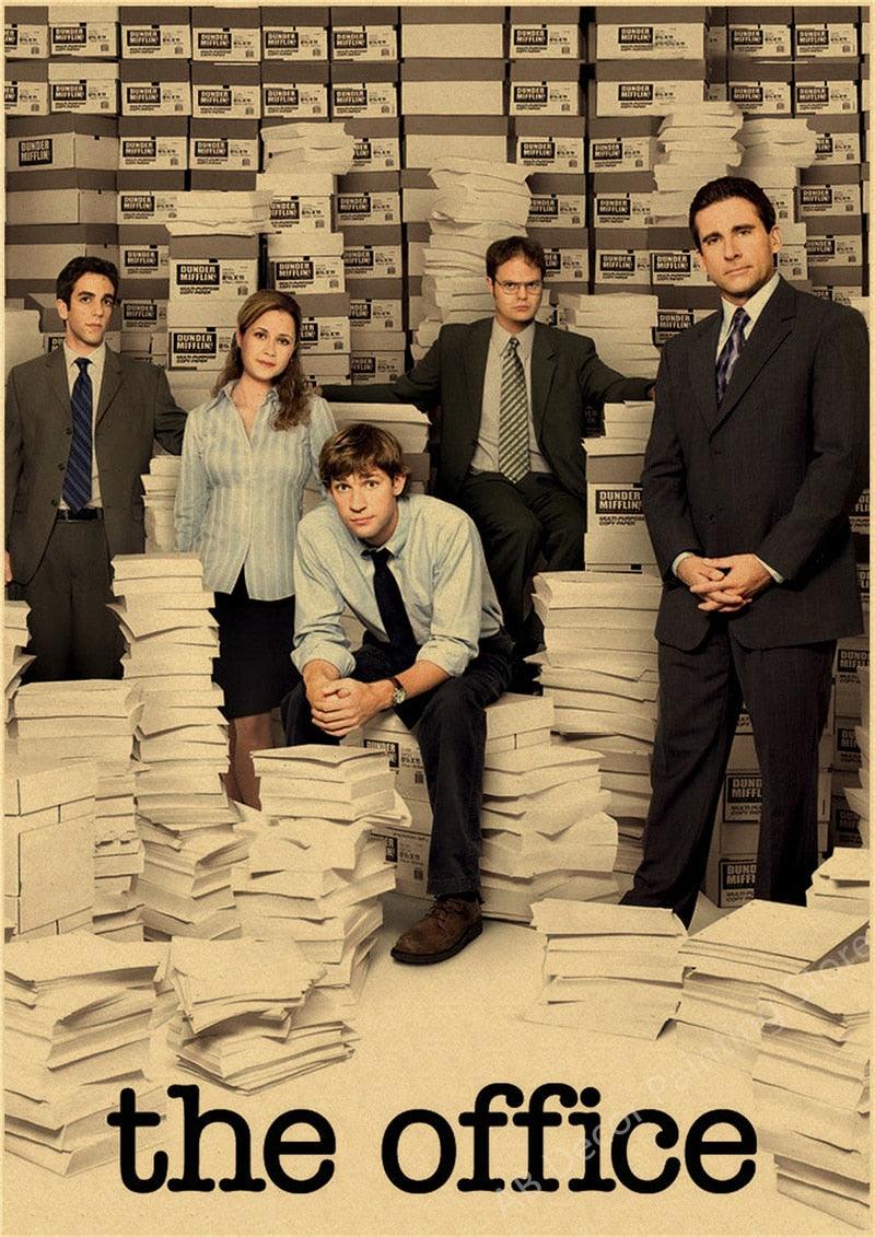 The Office TV Series Wall Art Classic Poster, poster aesthetic 