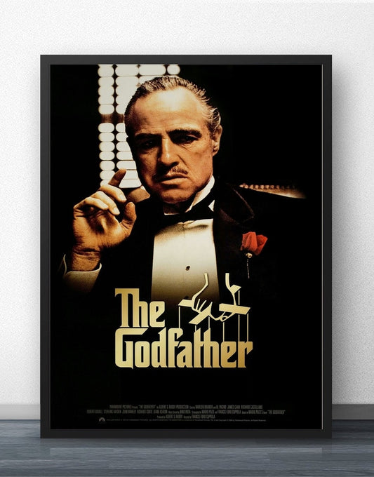 Vito Corleone The Godfather Classic Movie Poster