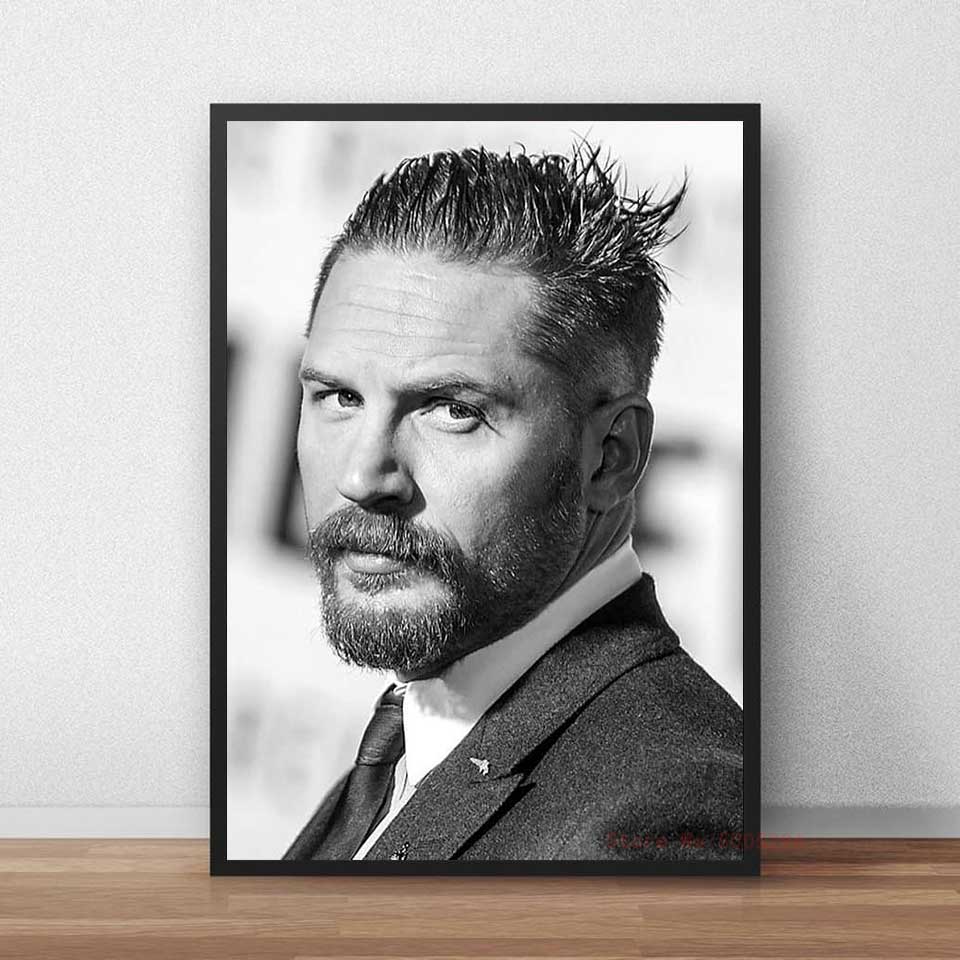 Tom Hardy Suit Portrait Poster