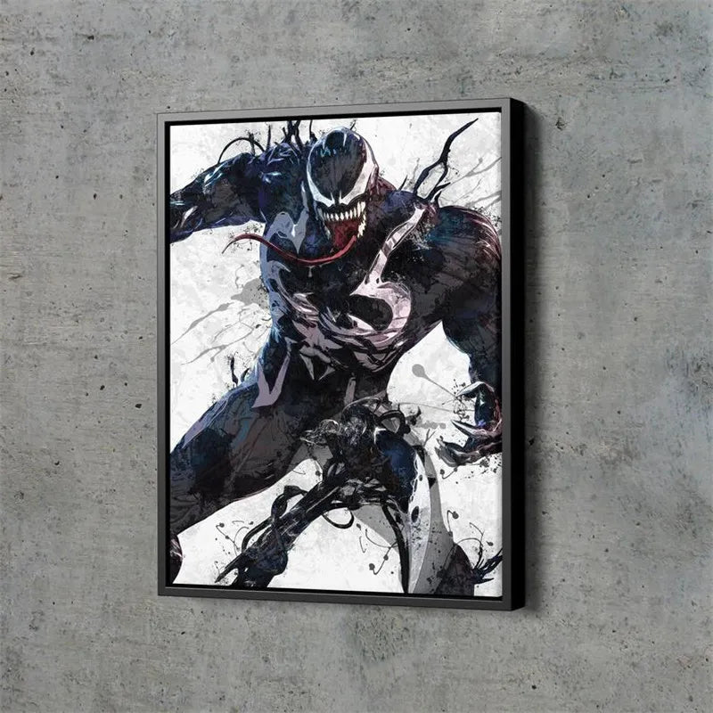 Venom Marvel Superhero Poster – Aesthetic Wall Decor