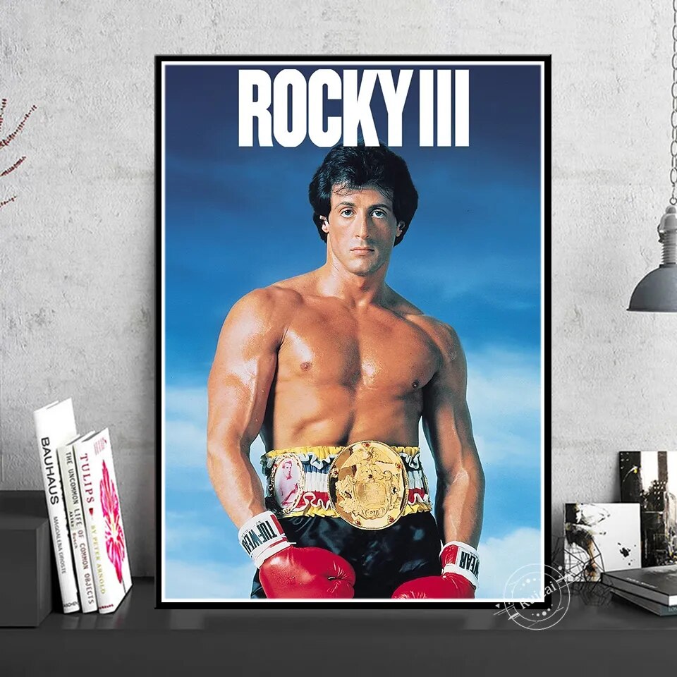 Rocky III Movie Poster – Aesthetic Wall Decor