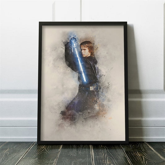 Anakin Skywalker Starwars Canvas Poster