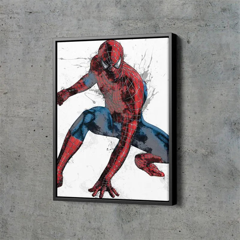 Spiderman Art Superhero Poster – Aesthetic Wall Decor