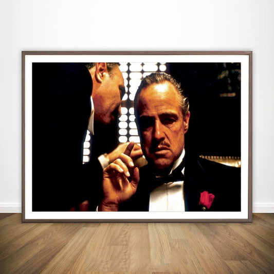 The Godfather Vito Classic Portrait Poster