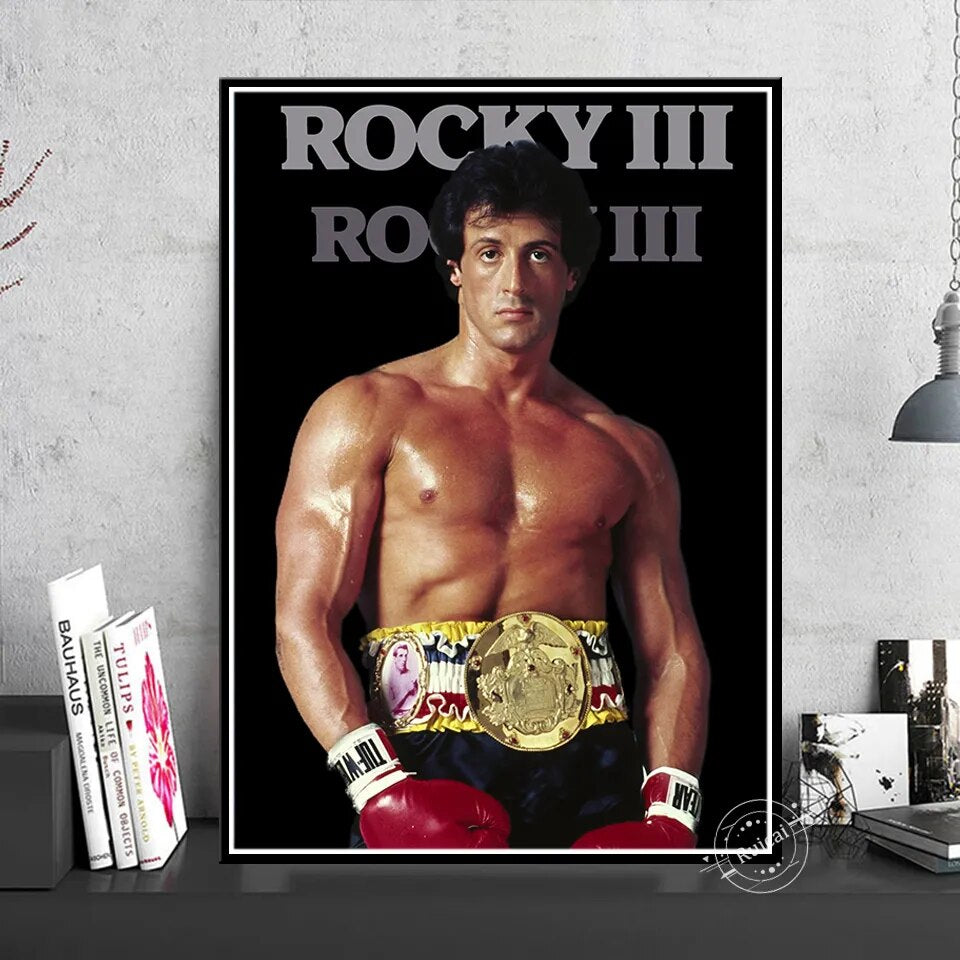 Rocky III Rocky Balboa Poster – Aesthetic Wall Decor