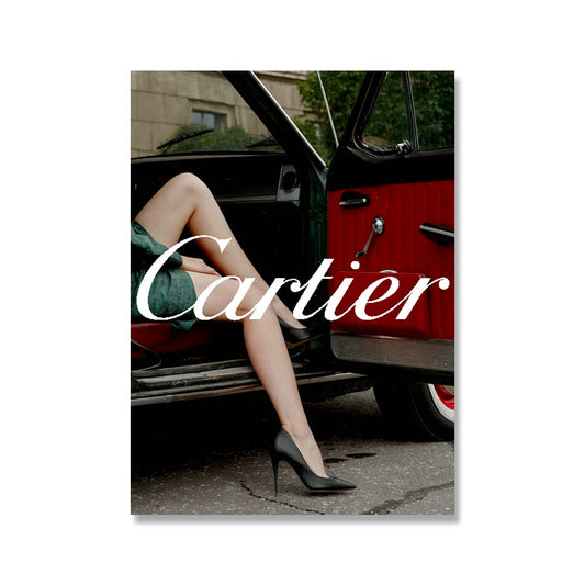 Cartier Luxury Fashion Brand Wall Art Poster