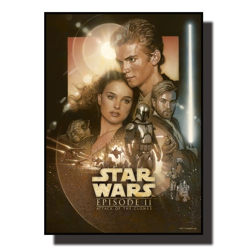 Starwars Episode II 2 Attack of The Clones Movie Poster