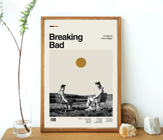 Breaking Bad Minimalist Poster