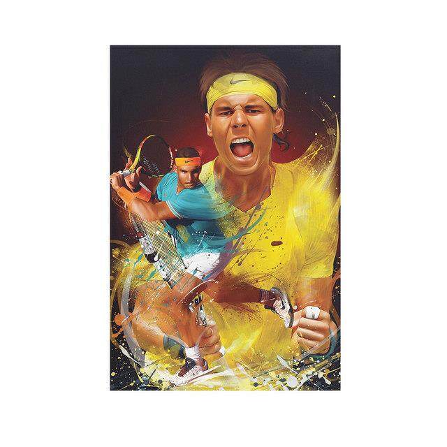 Rafael Nadal Tennis Star Poster
