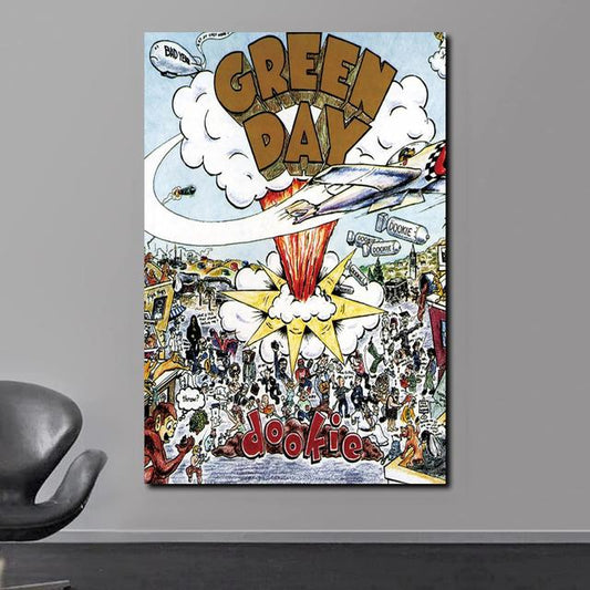 Green Day Dookie Artwork Poster