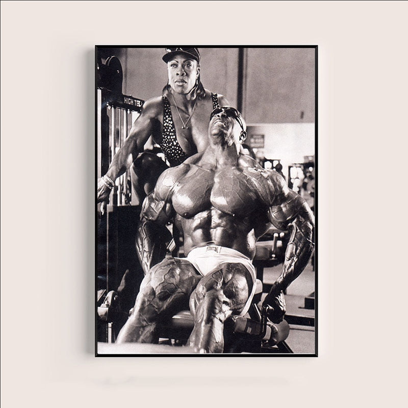 Ronnie Coleman Gym Wall Art Poster