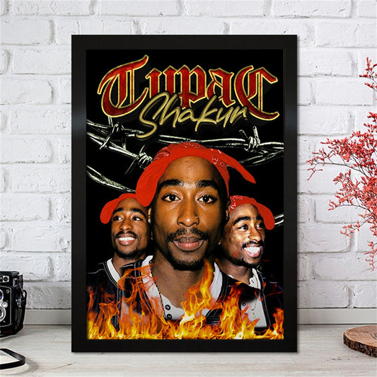 2pac Tupac Shakur Rap Poster