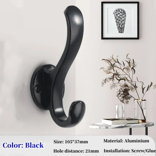 Multifunctional Wall Hook | Clothing Metal Wall Hook | Towel Kitchen and Bathroom Hook