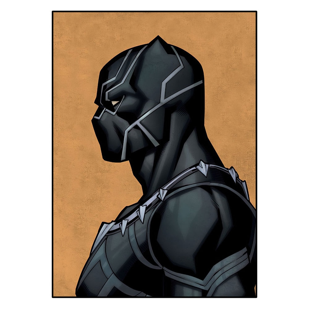 Black Panther Marvel Legends Poster