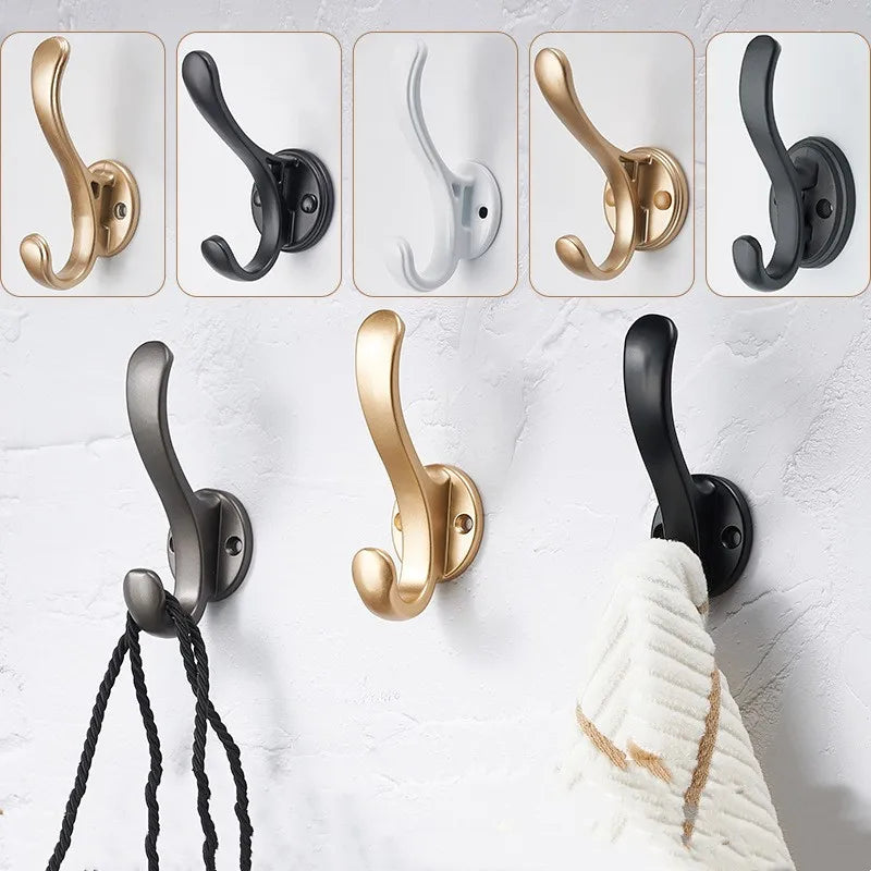 Multifunctional Wall Hook | Clothing Metal Wall Hook | Towel Kitchen and Bathroom Hook