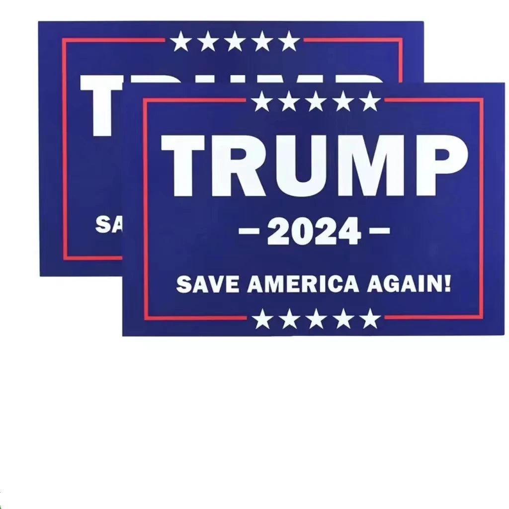 Blue Trump 2024 Take America Back Tapestry Flag