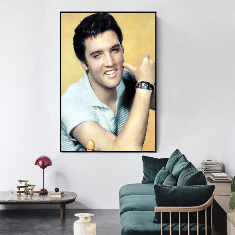 Elvis Presley Smile Poster