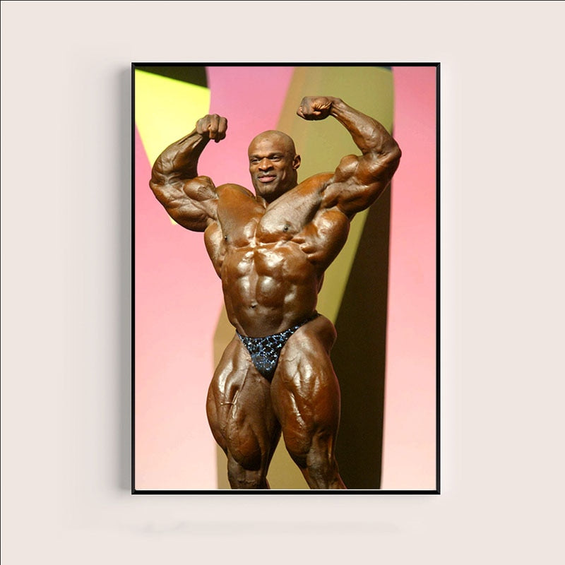 Ronnie Coleman Bicep Pose Poster