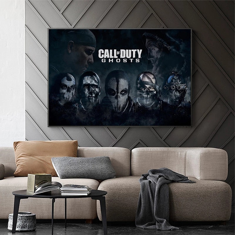 Call Of Duty Ghosts Video Game Poster