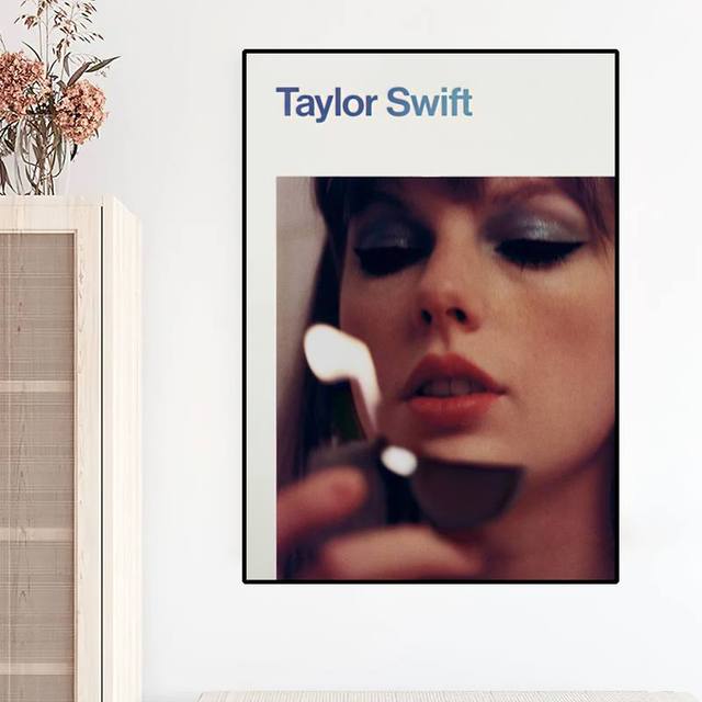 Taylor Swift Minimalist Wall Art Midnights Poster