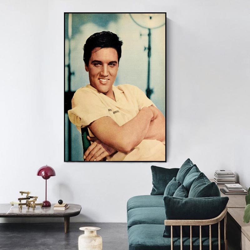 Elvis Presley Smile Portrait Poster