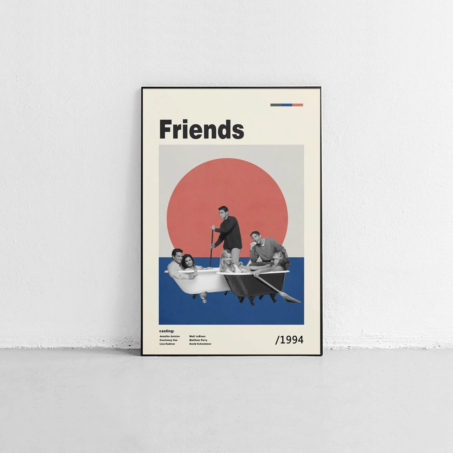 Friends Minimalist Wall Art Poster