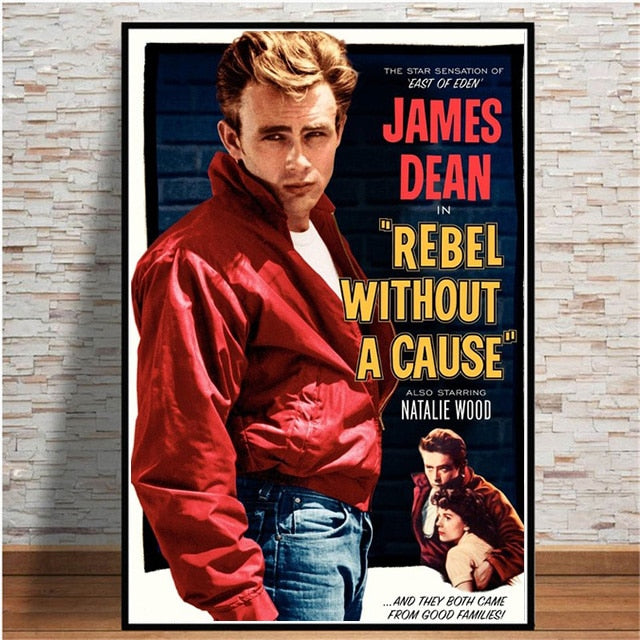 James Dean Rebel Without A Cause Movie Poster