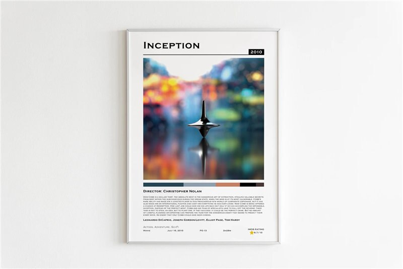 Inception Minimalist Wall Art Poster