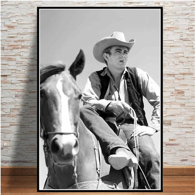 James Dean Cowboy Photo Poster