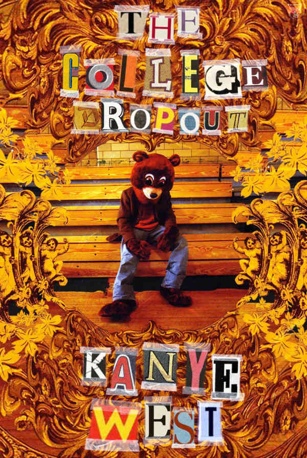 Kanye West The College Drop-Out Album Poster