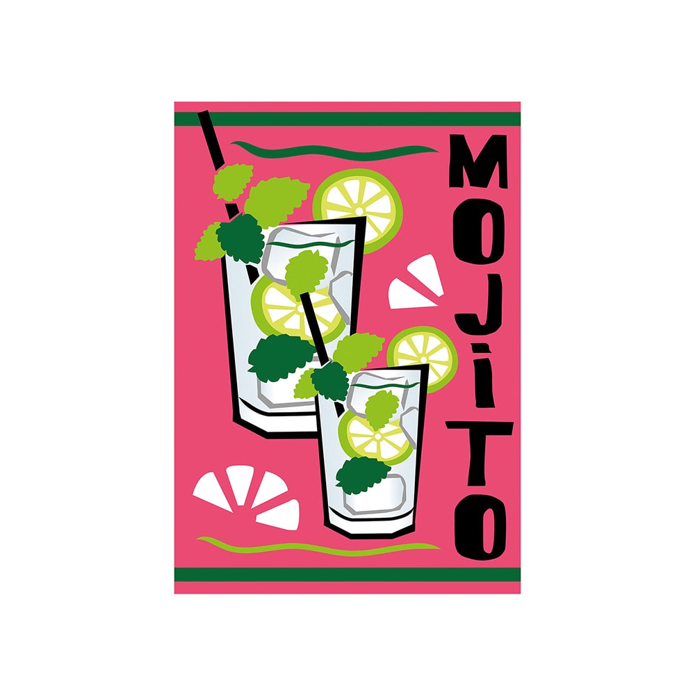 Mojito Cocktail Bar Art Poster