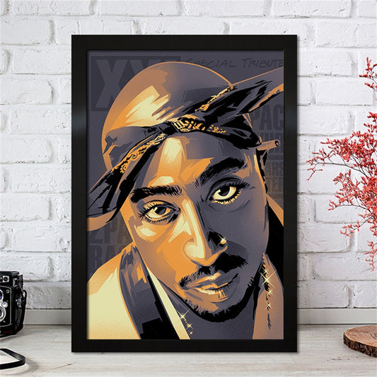 2pac Tupac Painting Artwork Poster