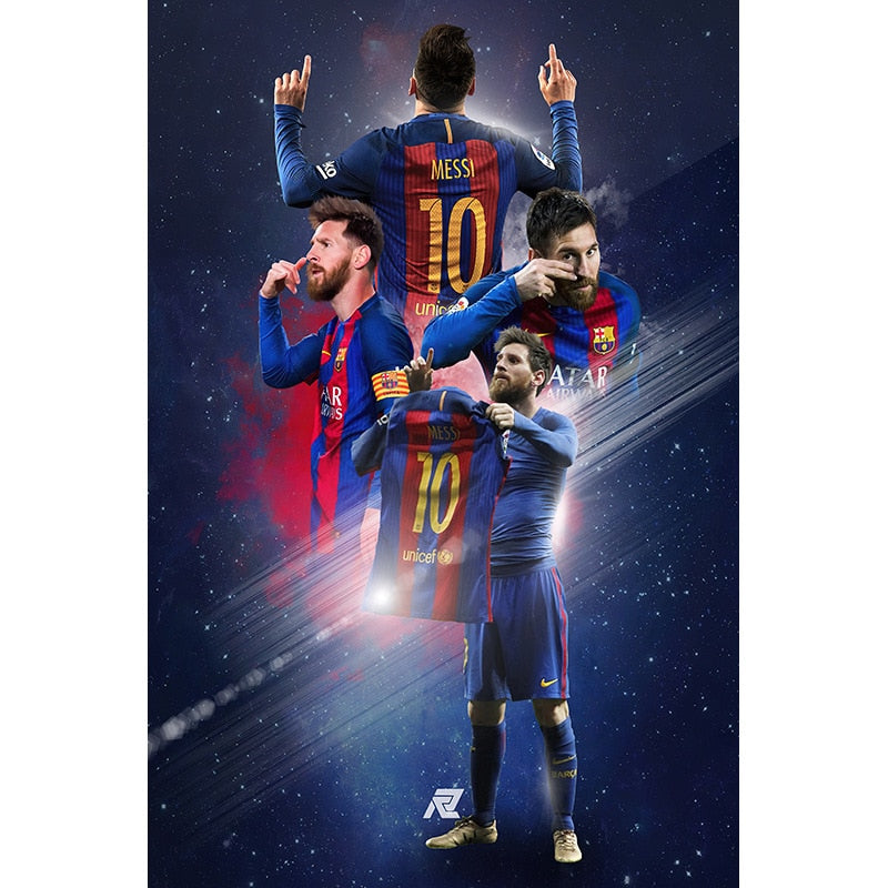 Lionel Messi Futbol Football Soccer Poster