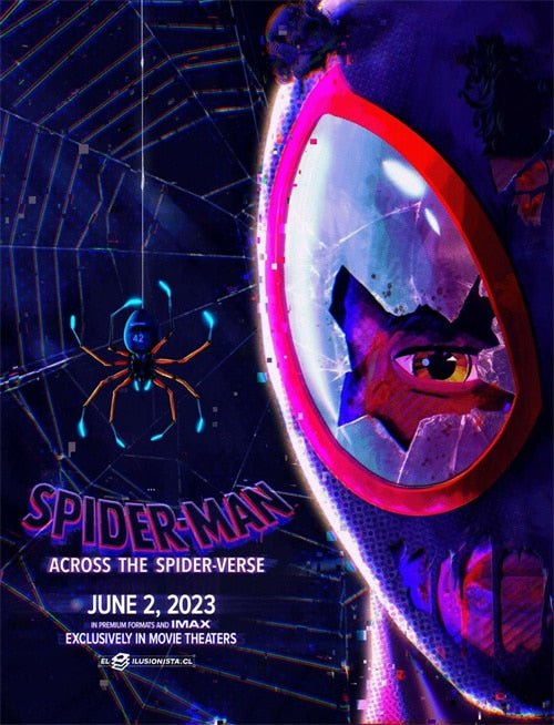 Across The Spider-Verse Wall Art Movie Poster