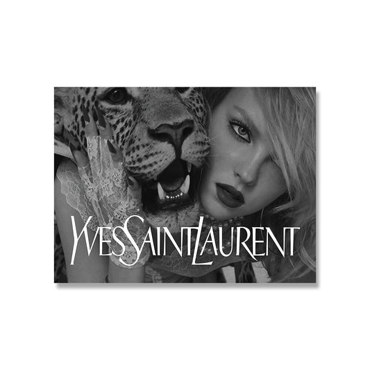 Yves Saint Laurent Luxury Wall Art Poster