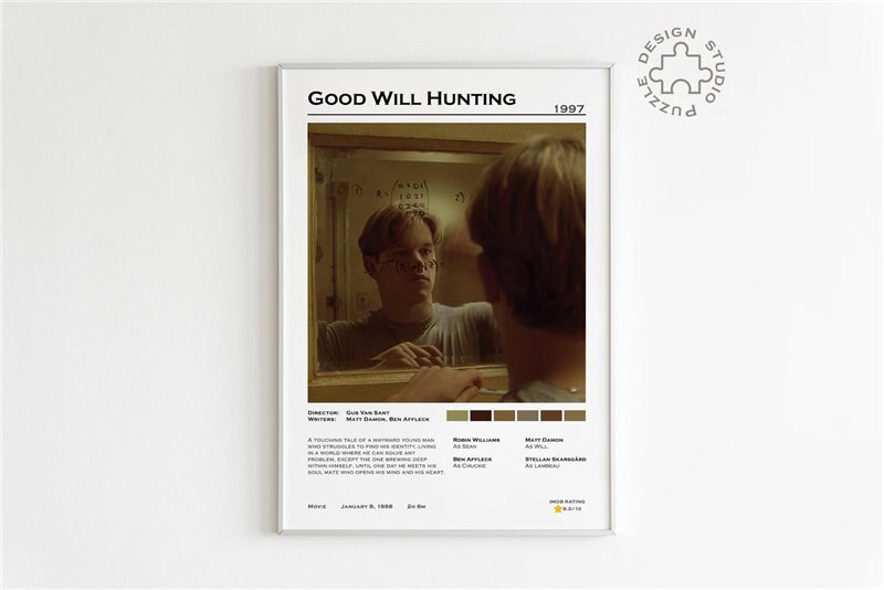 Good Will Hunting Minimalist Movie Poster