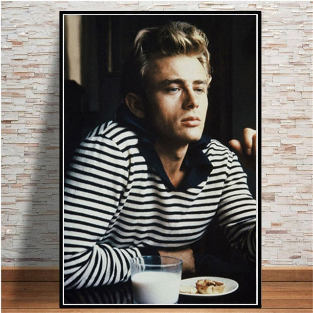 James Dean Iconic Portrait Poster