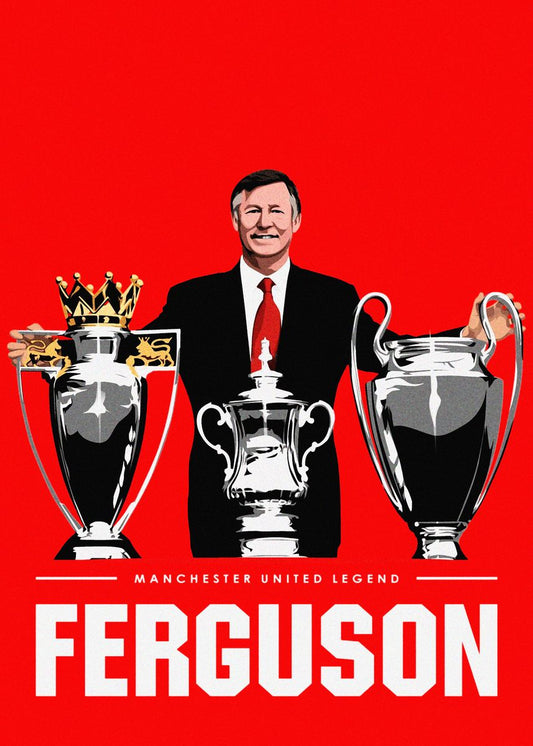 Alex Ferguson Sport Soccer Futbol Poster