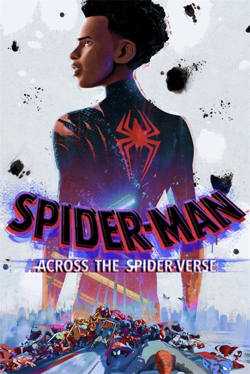 Miles Morales Spider-Man Into The Spider-Verse Movie Poster