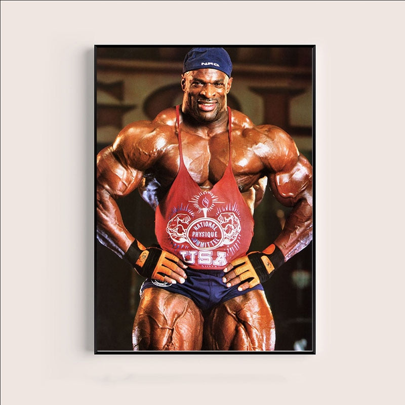 Ronnie Coleman Gym Photo Poster